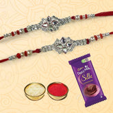 Fancy-Stone-Rakhis-and-Silk-Chocolate